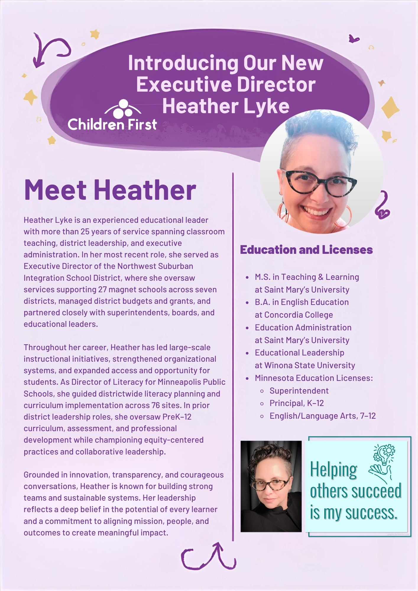 Heather Lyke New Ed Handout